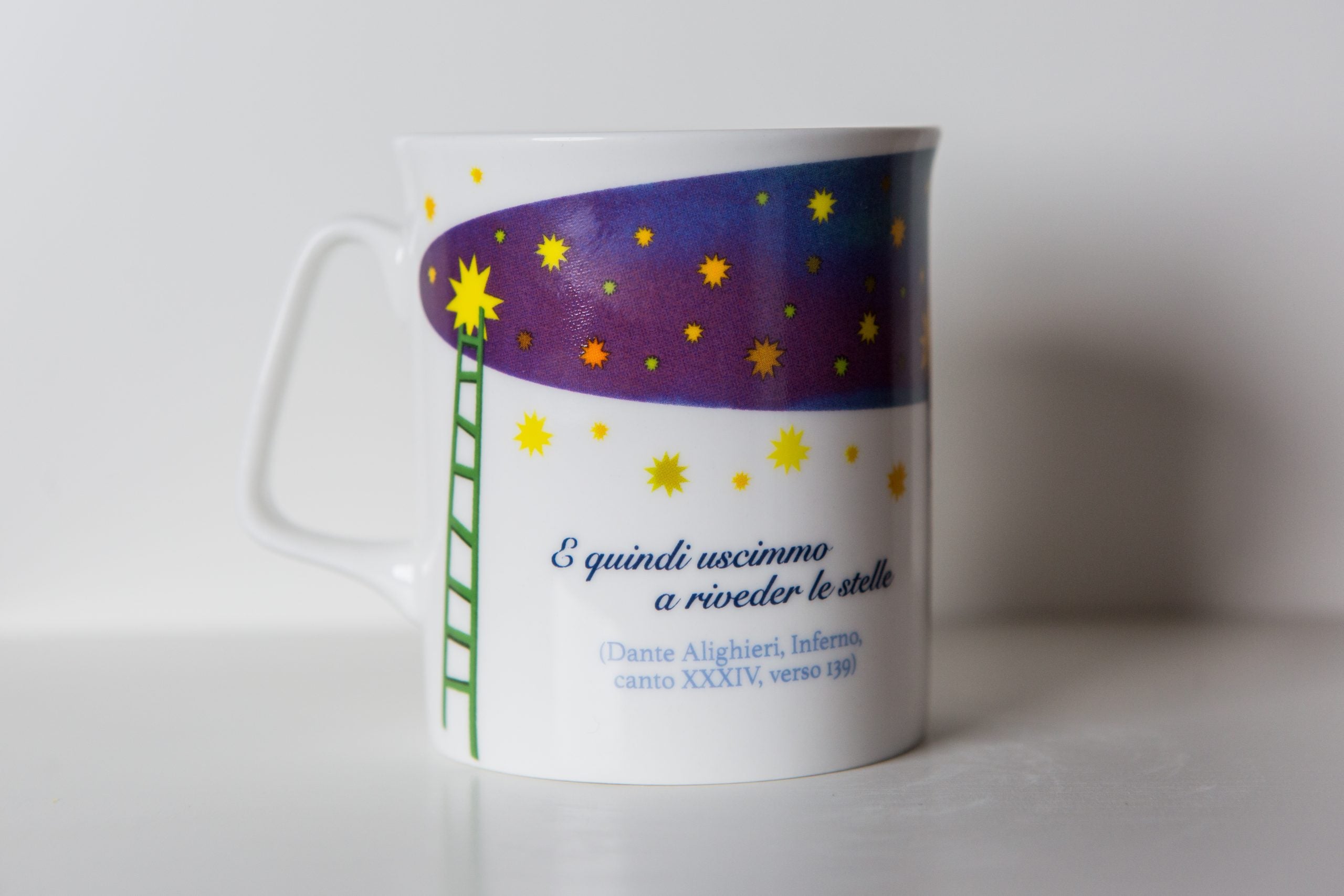 Tazza letteraria - E quindi uscimmo a riveder le stelle. Dante Alighieri